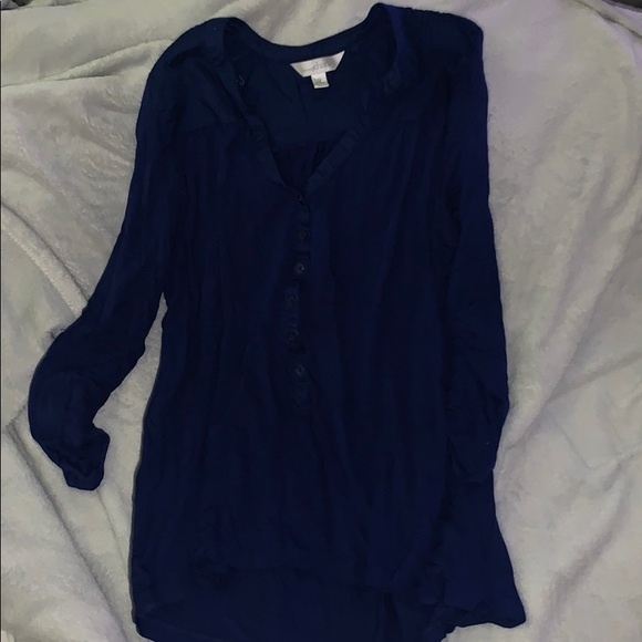 navy blue top - Picture 1 of 1